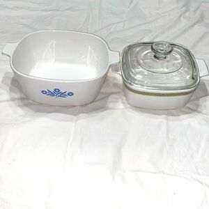 Corning Ware Dishes- 3 Piece
